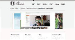 Desktop Screenshot of nateosborne.com