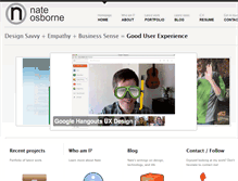 Tablet Screenshot of nateosborne.com